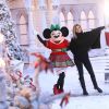 Ingrid Chauvin célébrant le lancement de la saison de Noël à Disneyland Paris à Marne-la-Vallée le 20 novembre 2016