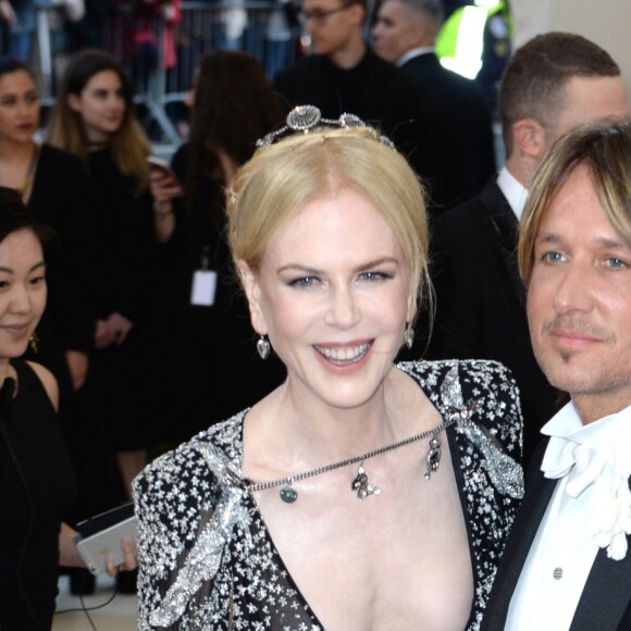 Nicole Kidman et son mari Keith Urban - Soirée Costume Institute Benefit Gala 2016 (Met Ball) sur le thème de "Manus x Machina" au Metropolitan Museum of Art à New York, le 2 mai 2016.