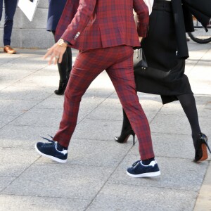 Exclusif - Ellen DeGeneres et sa femme Portia de Rossi dans la rue à Washington le 22 novembre 2016.