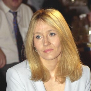 J.K Rowling à Londres en 2002.