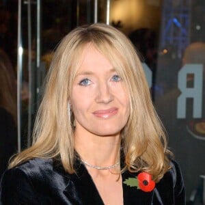 J.K Rowling à Londres en 2001.