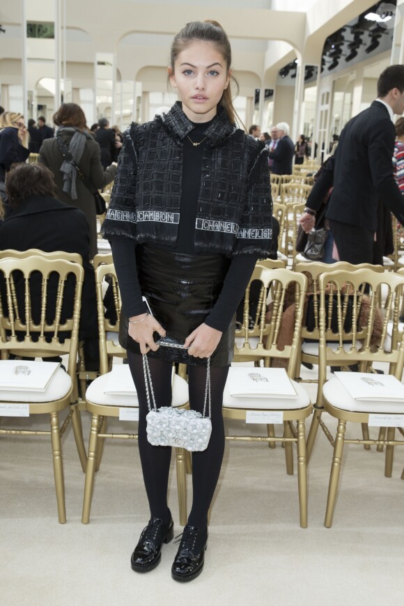 Thylane Blondeau - Défilé de mode Chanel collection prêt-à-porter automne-hiver 2016/2017 au Grand Palais. Paris, le 8 mars 2016. © Olivier Borde/Bestimage