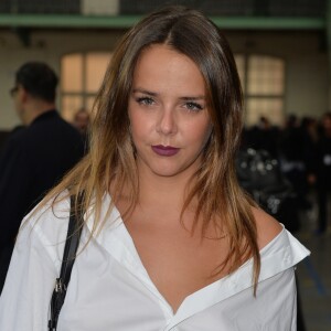 Pauline Ducruet, la fille de la princesse Stéphanie de Monaco - People au défilé de mode "John Galliano", collection prêt-à-porter Printemps-Eté 2017 à Paris, le 2 octobre 2016.