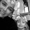 Pauline et Linoué Ducruet prenant la pose pour Thanksgiving, le 24 novembre 2016