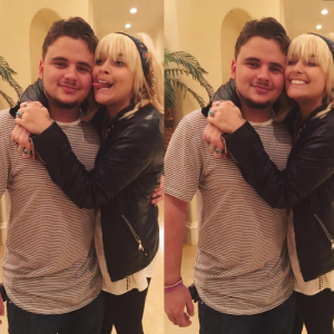 Paris Jackson et son frère Prince se retrouvent pour célébrer Thanksgiving en famille. Photo publiée sur Instagram le 24 novembre 2016
