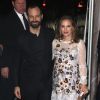 Benjamin Millepied et Natalie Portman, enceinte - 26e édition des Gotham Independent Film Awards au Cipriani Wall Street. New York, le 28 novembre 2016.