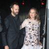 Benjamin Millepied et sa femme Natalie Portman, enceinte - 26e édition des Gotham Independent Film Awards au Cipriani Wall Street. New York, le 28 novembre 2016.