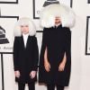 Sia et Maddie Ziegler - 57ème soirée annuelle des Grammy Awards au Staples Center à Los Angeles, le 8 février 2015.