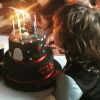 Estelle Lefébure a partagé cette photo de son fils Giuliano, sur Instagram, le 30 novembre 2016