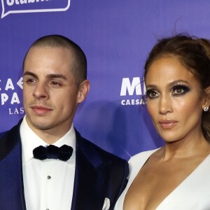 Casper Smart et sa compagne Jennifer Lopez lors de l'after party "Jennifer Lopez : All I have" et de l'inauguration du restaurant Mr Chow à Las Vegas, le 20 janvier 2016. © CPA/Bestimage