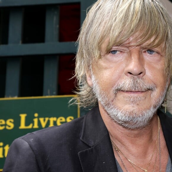 Le chanteur Renaud - 21ème édition de la "Forêt des livres" à Chanceaux-prés-Loches le 28 aout 2016. © CVS/Bestimage