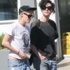 Kristen Stewart et sa compagne St. Vincent sortent d'un centre médical à Burbank le 22 octobre 2016
