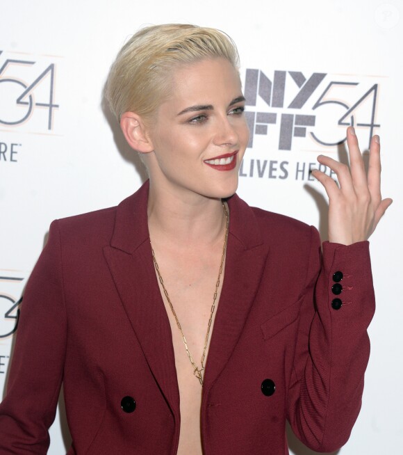Kristen Stewart lors de la première du film "Certain Women" pendant le 54ème Festival du Film de New York, au Alice Tully Hall à New York, le 3 octobre 2016.