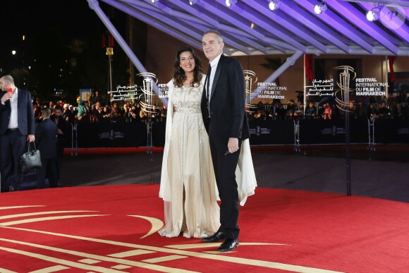 Samia Abbari et Laurent Weil - Arrivées à la 16ème édition du Festival International du Film de Marrakech au Maroc le 2 décembre 2016. © Philippe Doignon/Bestimage