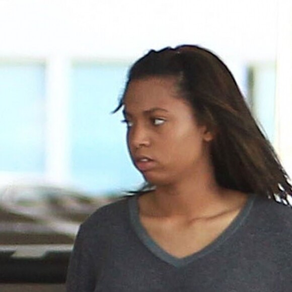 Exclusif - Melanie Brown (Mel B) emmène ses filles Phoenix Gulzar, Angel Murphy et Madison Belafonte chez le docteur à Beverly Hills, le 4 octobre 2016