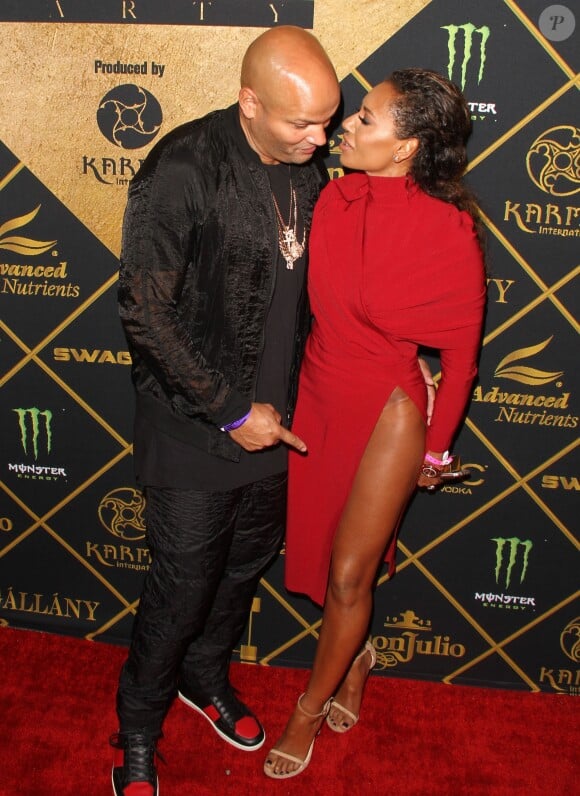 Mel B (Melanie Brown) et son mari Stephen Belafonte  lors de la soirée "Maxim hot 100" au Hollywood Palladium à Hollywood le 31 juillet 2016.
