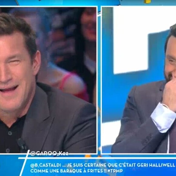 Benjamin Castaldi et Cyril Hanouna dans "TPMP", lundi 5 décembre 2016, sur C8
