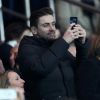 Audrey Lamy et son compagnon Thomas Sabatier - People au match de Ligue des Champions Psg - Ludogorets au Parc des Princes à Paris le 6 décembre 2016. Tenu en échec par Ludogorets (2-2), le PSG laisse la première place ... © Cyril Moreau/Bestimage