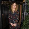 Mel C (Melanie Chisholm) arrive au club privé Annabels à Londres, le 30 novembre 2016