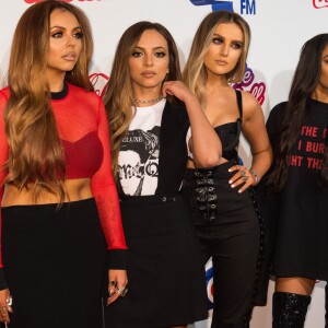 Jesy Nelson, Jade Thirwall Perrie Edwards et Leigh-Ann Pinnock du groupe Little Mix à la Soirée "Capital FM Jingle Bell Ball au 02 Arena à London, Royaume Uni, le 3 décembre 2016. © Ray Tang/London News Pictures/Zuma Press/Bestimages