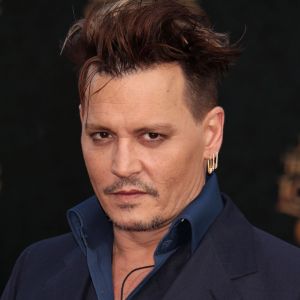 Johnny Depp à la première de "Alice de l'autre côté du miroir" au théâtre El Capitan à Los Angeles le 23 mai 2016.