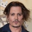 Johnny Depp lors de la première du film 'Alice Through the Looking Glass' à Londres le 8 mai 2016.