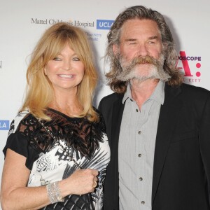 En couple depuis 1983 : Goldie Hawn et son mari Kurt Russell - People à la soirée "The Mattel Children's Hospital UCLA Kaleidoscope Award" à Culver City le 2 mai 2015 