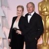 Mariés depuis 1978 : Meryl Streep et son mari Don Gummer - People à la 87ème cérémonie des Oscars à Hollywood le 22 février 2015 