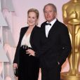  Mariés depuis 1978 : Meryl Streep et son mari Don Gummer - People à la 87ème cérémonie des Oscars à Hollywood le 22 février 2015  
