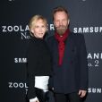  Mariés depuis 1992 : Sting et sa femme Trudie Styler - Première de "Zoolander 2" à New York le 9 février 2016.  
