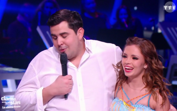 Artus et Marie Denigot - demi-finale de "Danse avec les stars 7", samedi 10 décembre 2016, sur TF1