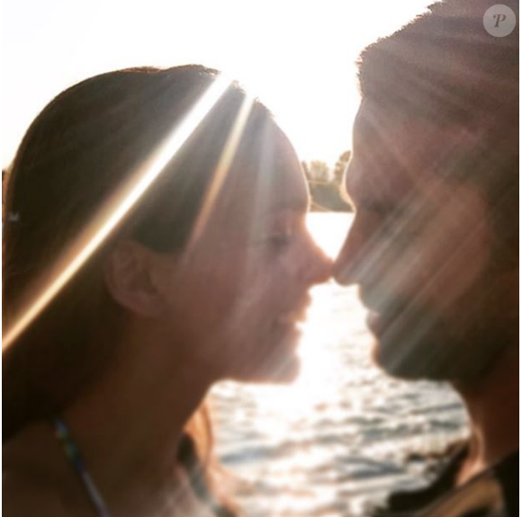 Marine Lorphelin et son chéri Christopher. Photo publiée sur Instagram au mois d'octobre 2016