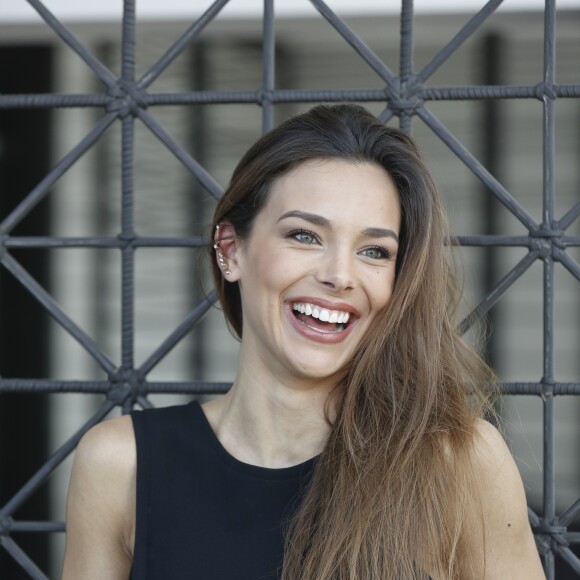 Exclusif - Marine Lorphelin (Miss France 2013) dans le Studio de la 8ème édition du défilé "Casa Fashion show" à Casablanca au Maroc le 2 avril 2016. © Philippe Doignon/Bestimage