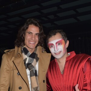 Semi-exclusif - Edinson Cavani - Première du spectacle du Cirque Du Soleil "VareKai" à L'AccordArena de Paris, France, le 7 décembre 2016.