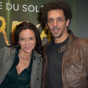 Semi-exclusif - Tomer Sisley et sa compagne Sandra Zeitoun de Matteis - Première du spectacle du Cirque Du Soleil "VareKai" à L'AccordArena de Paris, France, le 7 décembre 2016.