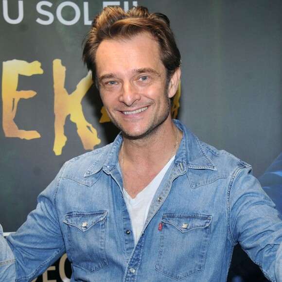 Semi-exclusif - David Hallyday - Première du spectacle du Cirque Du Soleil "VareKai" à L'AccordArena de Paris, France, le 7 décembre 2016.