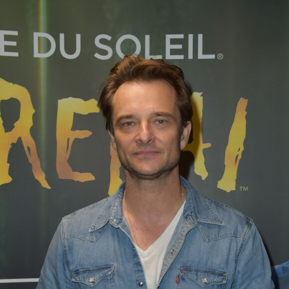 Semi-exclusif - David Hallyday - Première du spectacle du Cirque Du Soleil "VareKai" à L'AccordArena de Paris, France, le 7 décembre 2016.
