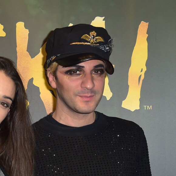 Semi-exclusif - Michelangelo et Noémie Garcia - Première du spectacle du Cirque Du Soleil "VareKai" à L'AccordArena de Paris, France, le 7 décembre 2016.