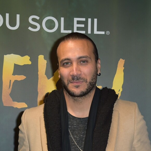 Semi-exclusif - Merwan Rim - Première du spectacle du Cirque Du Soleil "VareKai" à L'AccordArena de Paris, France, le 7 décembre 2016.