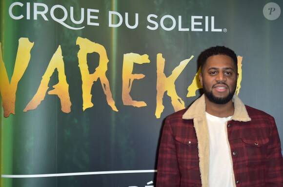 Semi-exclusif - Axel Tony (Axel Tonye) - Première du spectacle du Cirque Du Soleil "VareKai" à L'AccordArena de Paris, France, le 7 décembre 2016.