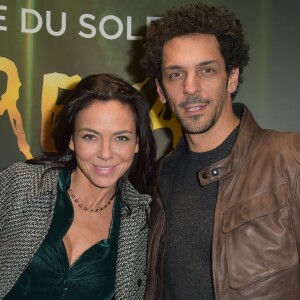 Semi-exclusif - Tomer Sisley et sa compagne Sandra Zeitoun de Matteis - Première du spectacle du Cirque Du Soleil "VareKai" à L'AccordArena de Paris, France, le 7 décembre 2016.