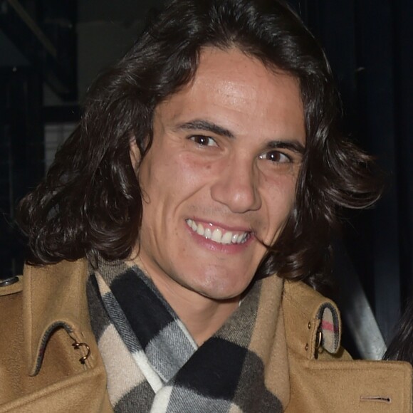 Semi-exclusif - Edinson Cavani - Première du spectacle du Cirque Du Soleil "VareKai" à L'AccordArena de Paris, France, le 7 décembre 2016.