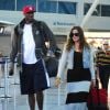 Lamar Odom et Khloe Kardashian à l'aéroport de New York le 19 juin 2012