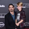 Kevin Richardson et son fils Mason Richardson à la soirée "Rogue One: A Star Wars Story" au théâtre The Pantages à Hollywood, le 10 décembre 2016