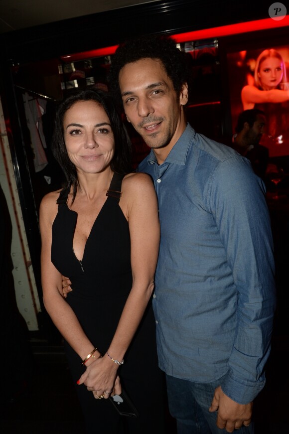 Exclusif - Sandra Zeitoun de Matteis et son compagnon Tomer Sisley - People au Vip Room lors de la fin de soirée de la première du film "Dalida" à Paris le 30 novembre 2016. © Rachid Bellak/Bestimage