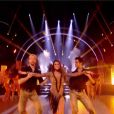 Yann-Alrick, Karine Ferri et Christophe Licatat - finale de "Danse avec les stars 7", vendredi 16 décembre 2016, sur TF1