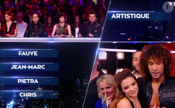 Laurent Maistret et Denitsa Ikonomova - finale de "Danse avec les stars 7", vendredi 16 décembre 2016, sur TF1