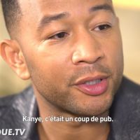 John Legend déçu par le comportement de Kanye West : "C'était un coup de pub"