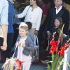 Exclusif - La princesse Estelle de Suède est allée avec ses parents la princesse Victoria et le prince Daniel au cirque Scott à Stockholm le 10 septembre 2016 en présence du manager du cirque Robert Bronett, sa femme Maria et sa fille Hannah.