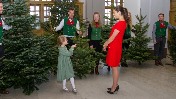 Estelle et Victoria de Suède : Mère et fille assorties dans l'esprit de Noël